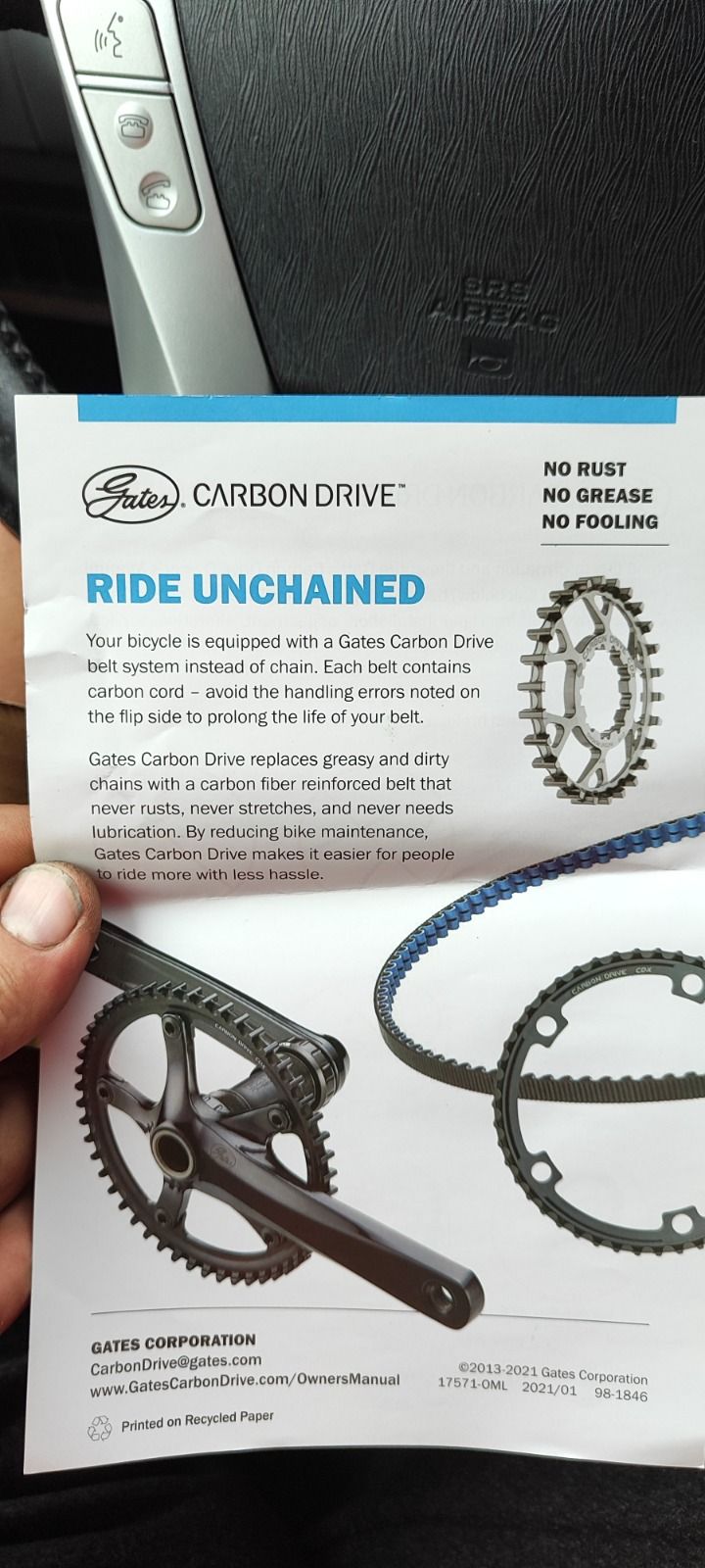 gates carbon drive