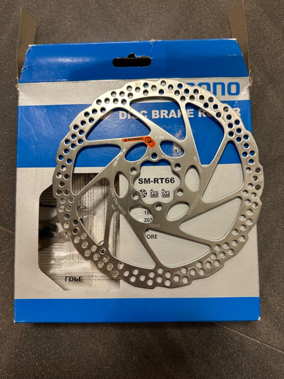 Ротор Shimano RT-56 180 mm