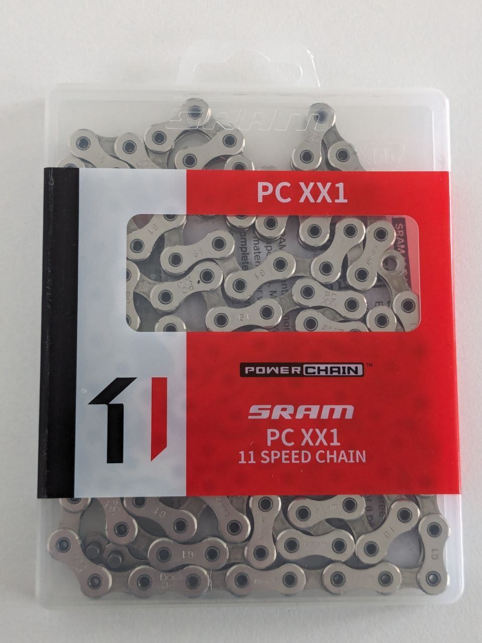 Новая цепь SRAM XX1+PowerLock, 118 звеньев, 11-скоростная