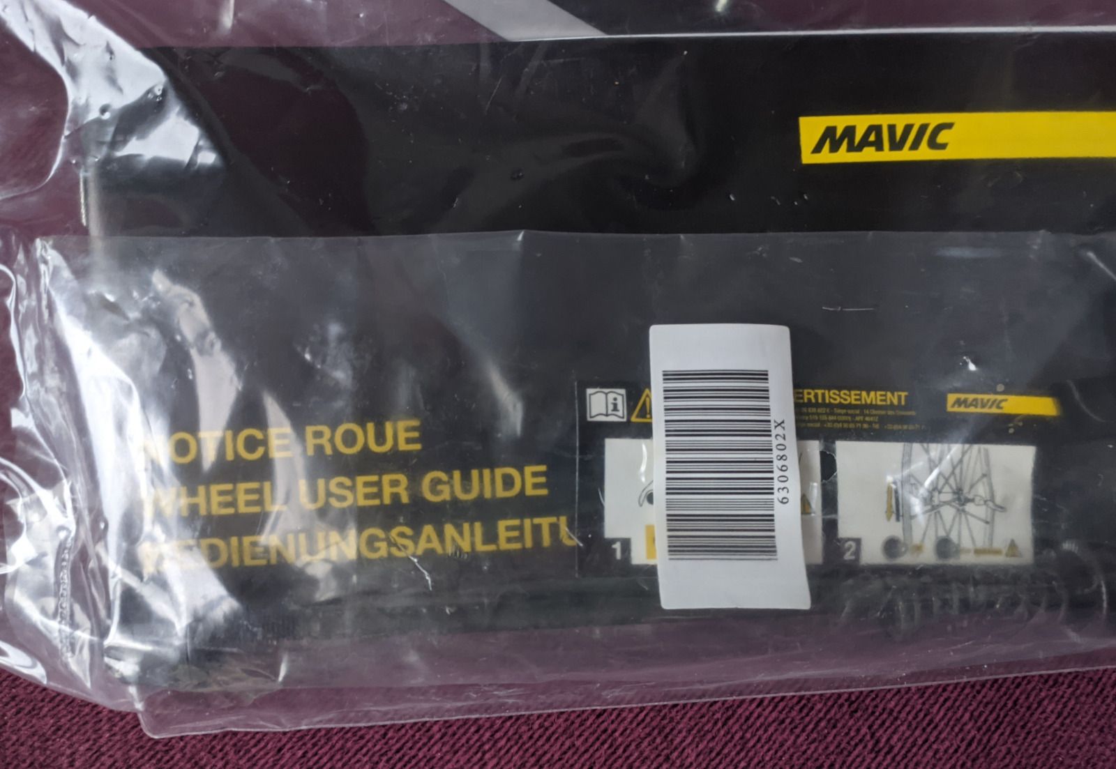 колесо заднее Mavic Aksium 28'' новое