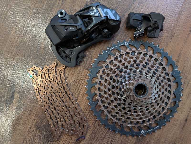 Групсет Sram Eagle XX1 AXS 520% 10-52T Copper