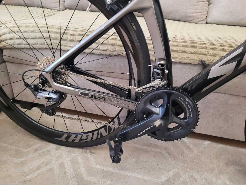 Карбоновый шоссейный велосипед  SAVA X-THREE Shadow 3.0, ULTEGRA 8000.