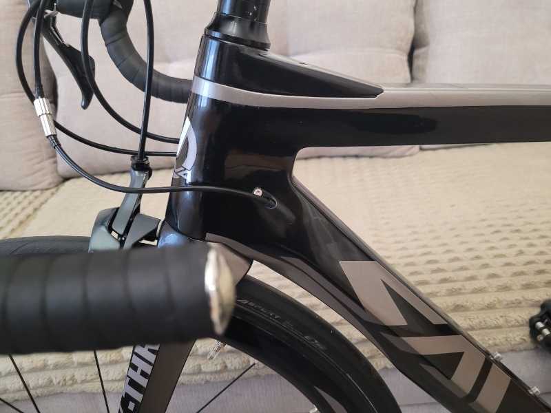 Карбоновый шоссейный велосипед  SAVA X-THREE Shadow 3.0, ULTEGRA 8000.