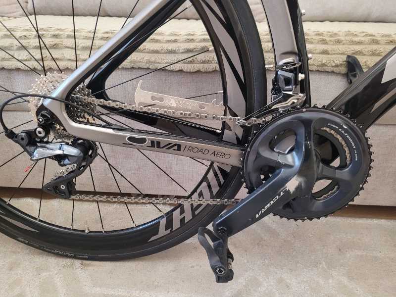 Карбоновый шоссейный велосипед  SAVA X-THREE Shadow 3.0, ULTEGRA 8000.