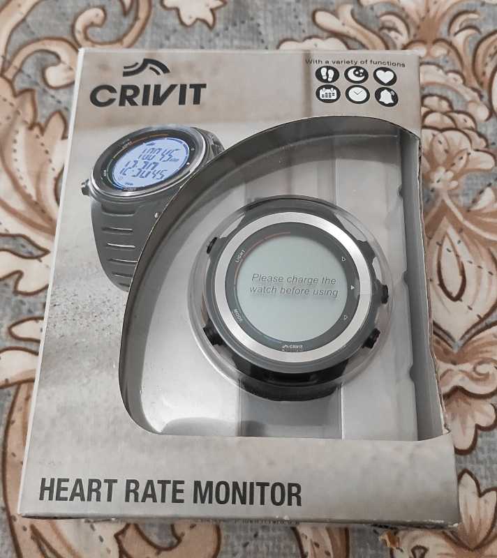 Смарт часы Crivit Heart rate monitor