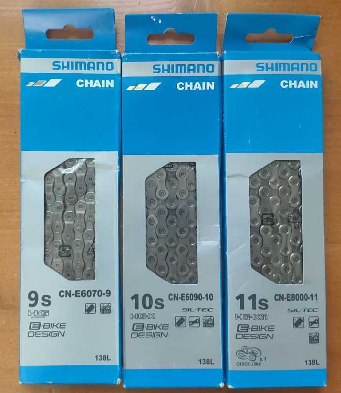 Цепи shimano 9-11ск ОРИГИНАЛ