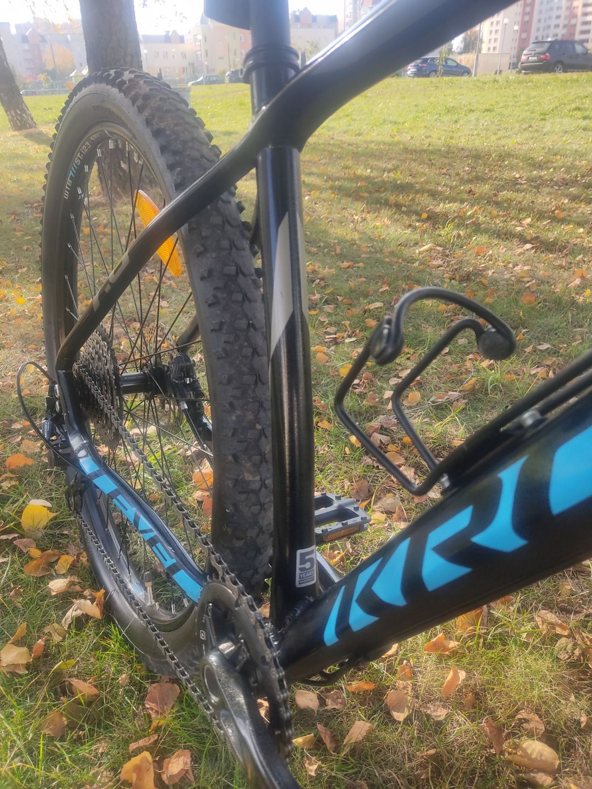 Велосипед KROSS на осях,Deore,ROCKSHOX