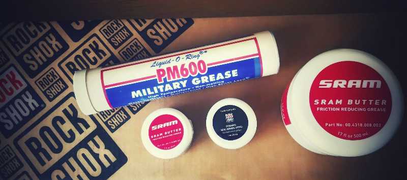 Смазки для RockShox вилок и амортизаторов SRAM butter grease, PМ600, Dynamic Seal Grease (PTFE)