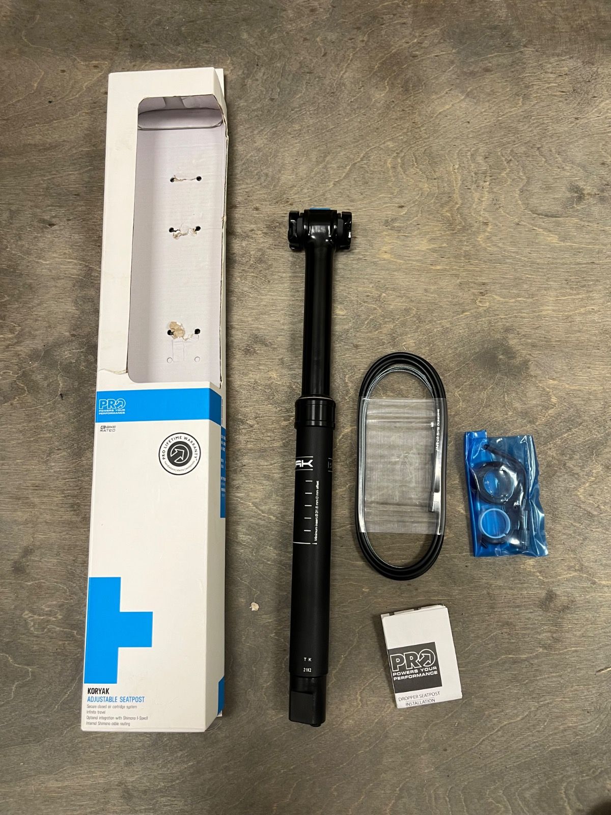 Дроппер PRO (shimano) 31.6 новый