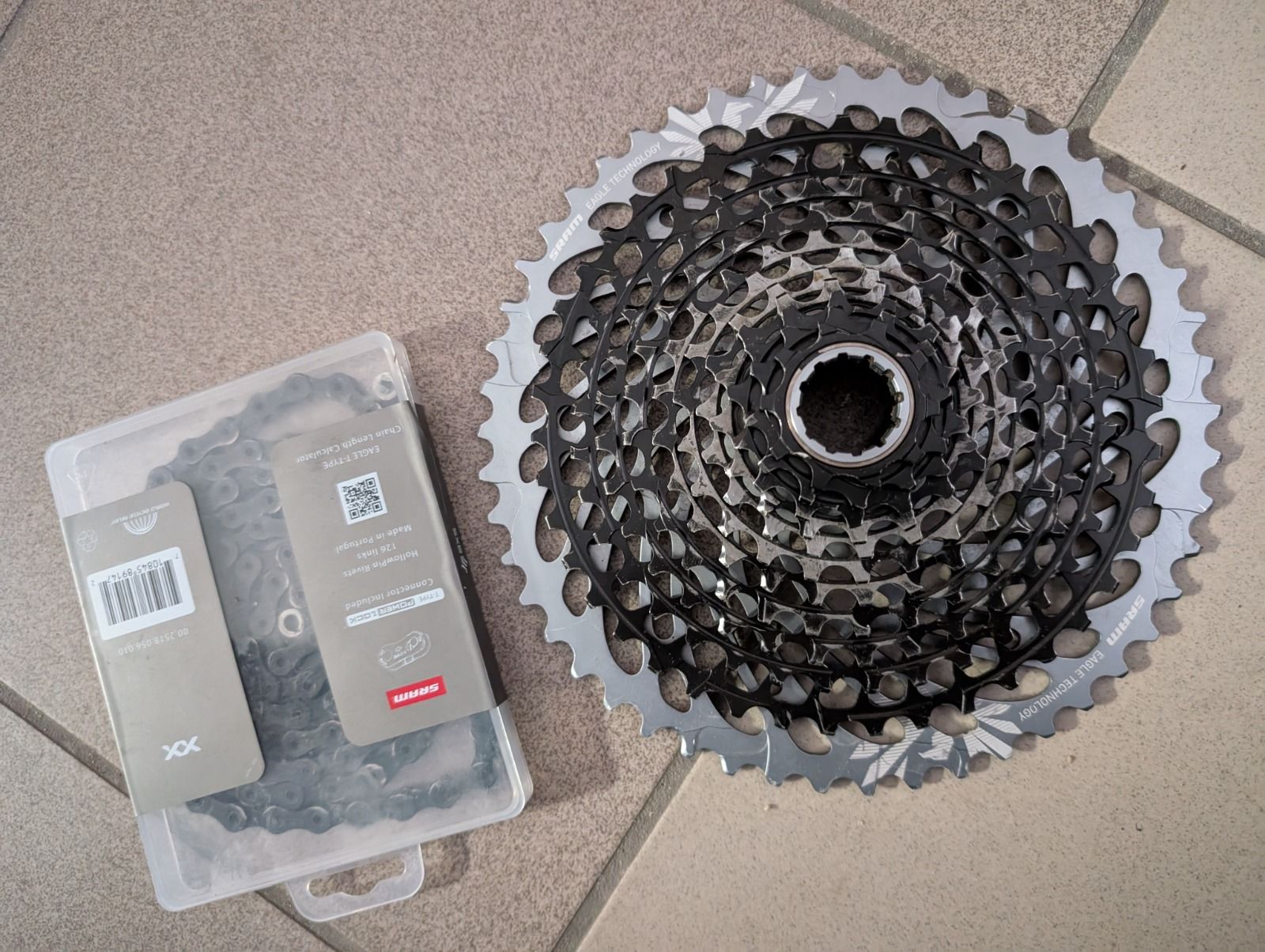 Кассета Sram Eagle X01 XG-1295 10-50T 500% xD+цепь