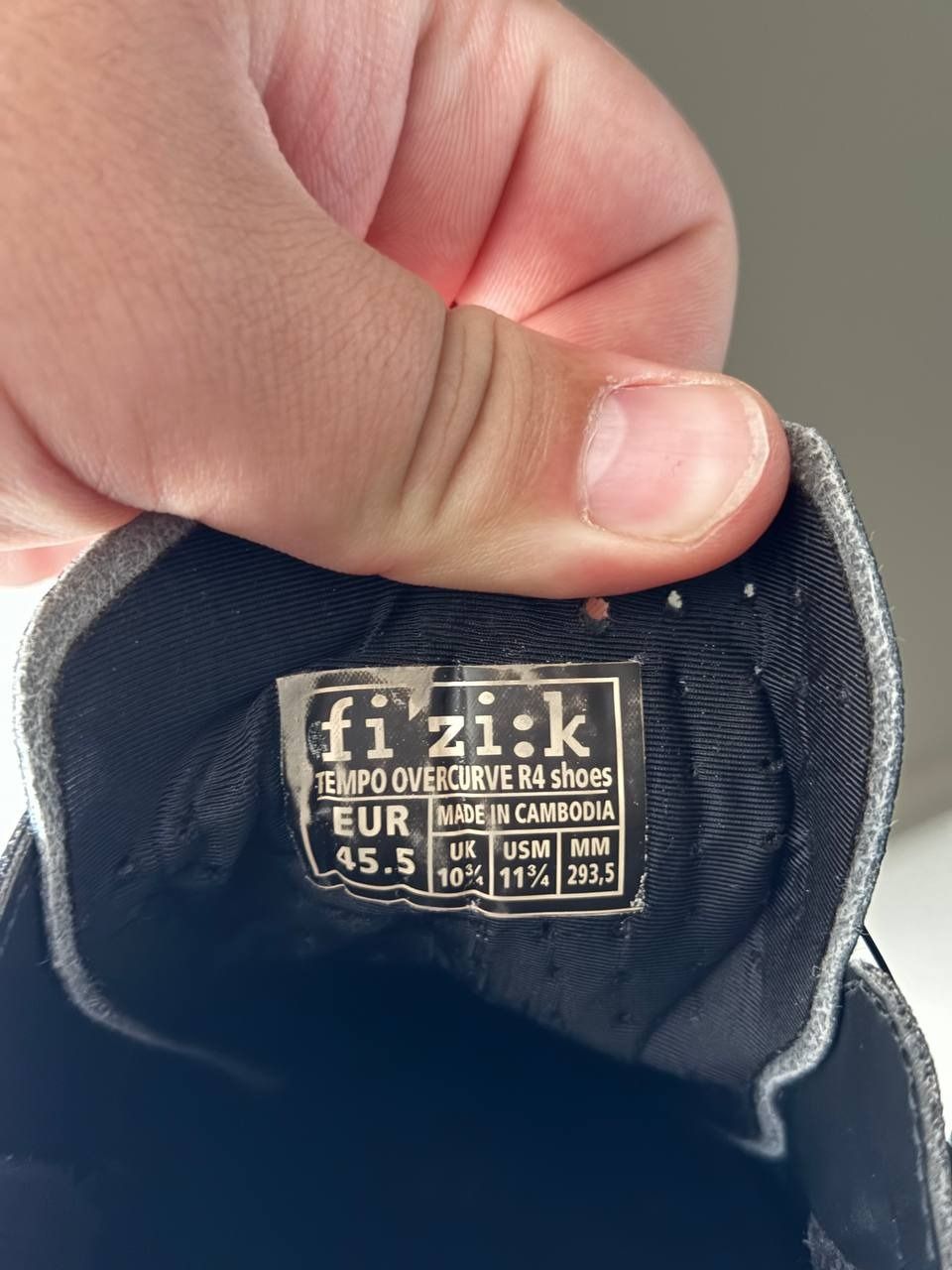 Fizik Tempo Overcure R4 (45.5EU)