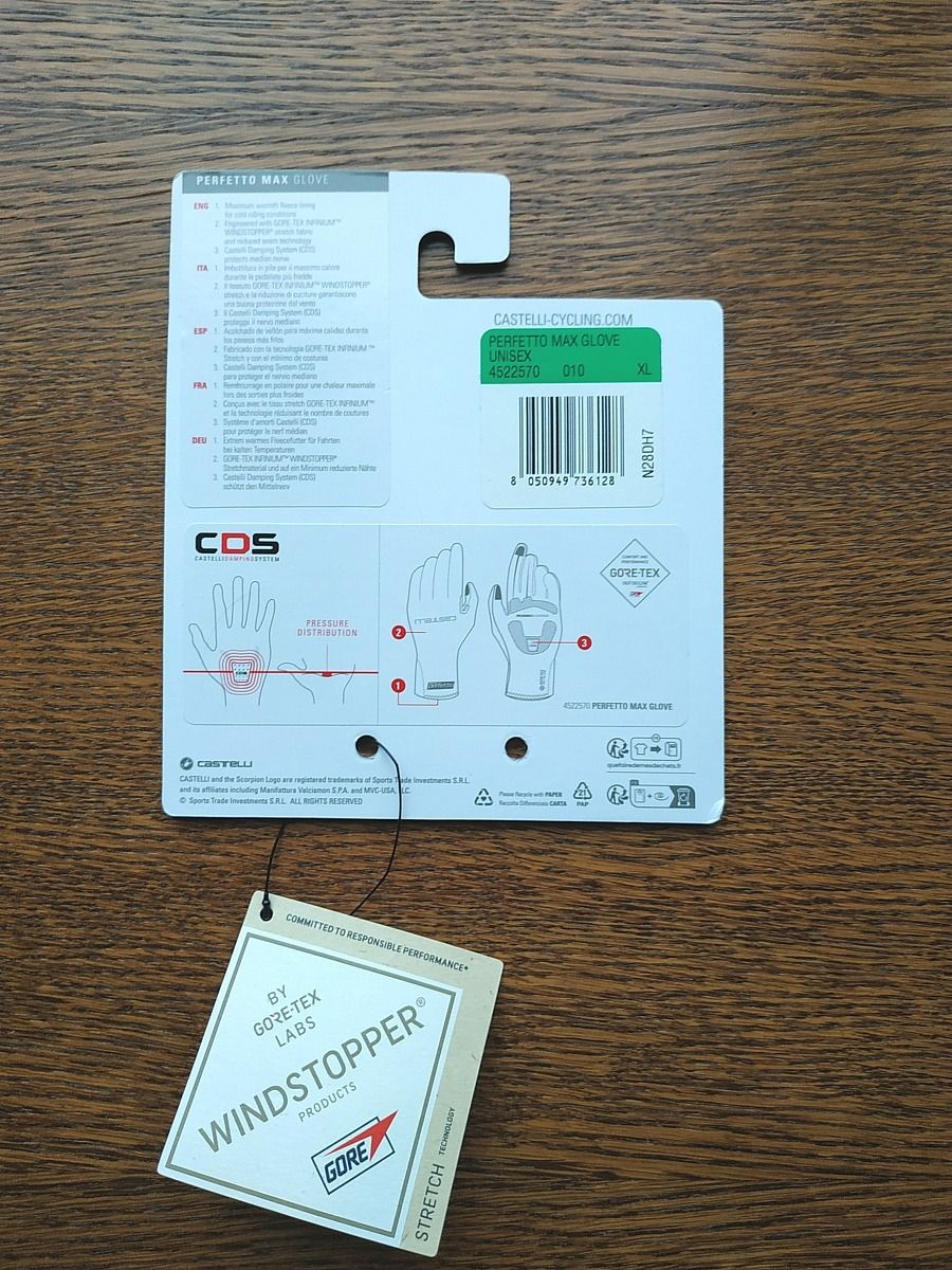 Велоперчатки Castelli Perfetto Max