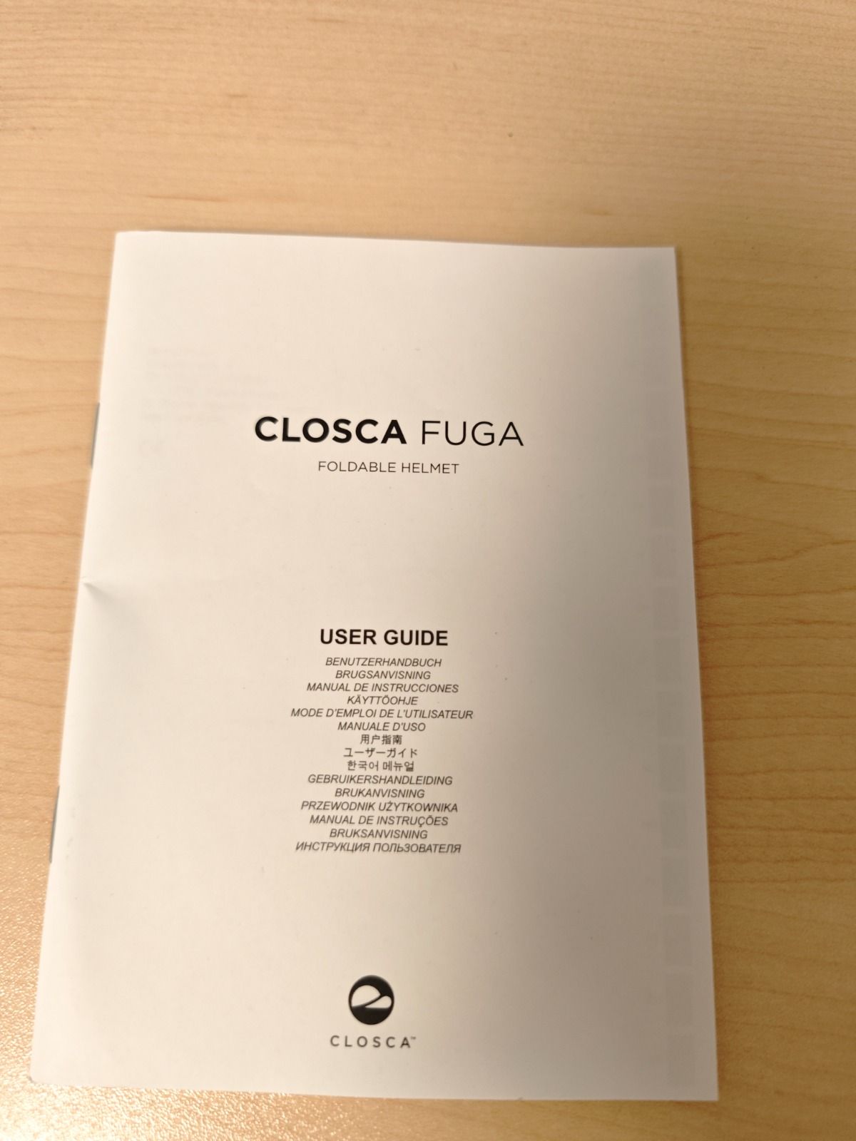 Велосипедный шлем Closca Fuga