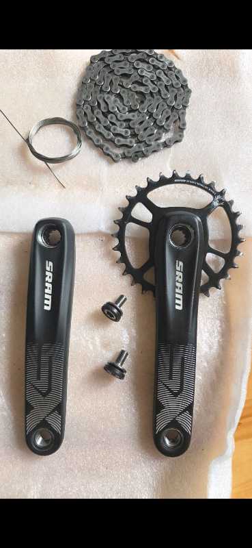 Комплект. Групсет SRAM SX 1-12. Манетка Sram sx, система sram SX,задний переключатель SRAM SX, каретка, втулка, касета Sram Sx. Небольшой пробег