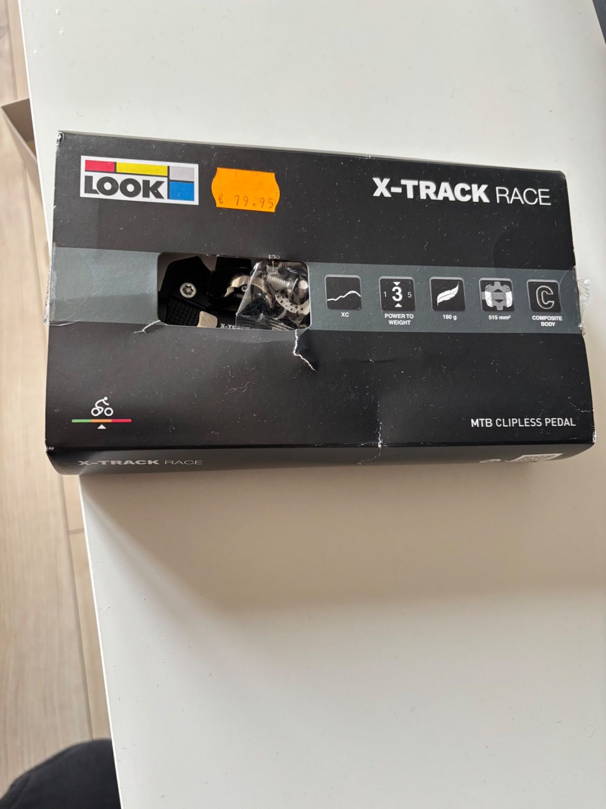 Педали look x-track race