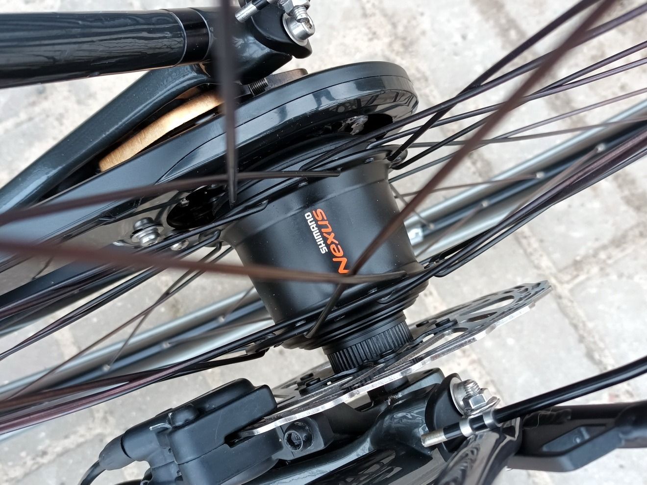 Велосипед Batavus Dinsdag планетарка цепь Nexus