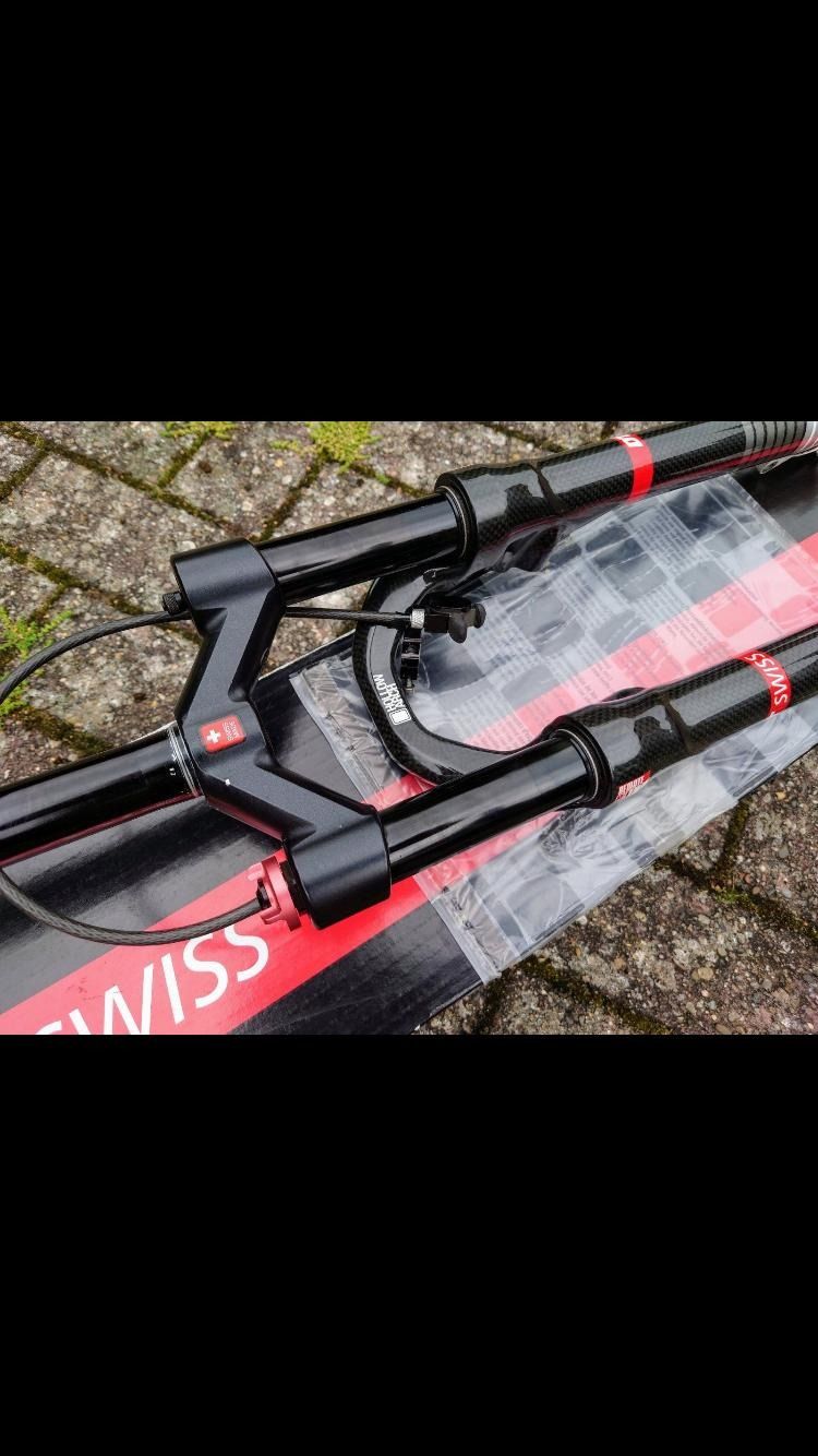 Вилка амортизатор DT Swiss на 26 колеса