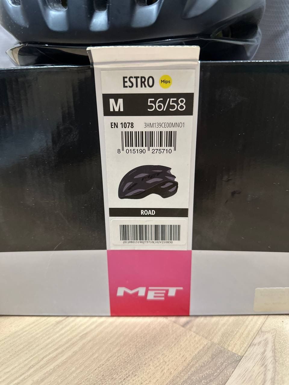 Шлем MET Estro MIPS (M, 56-58), черный мат