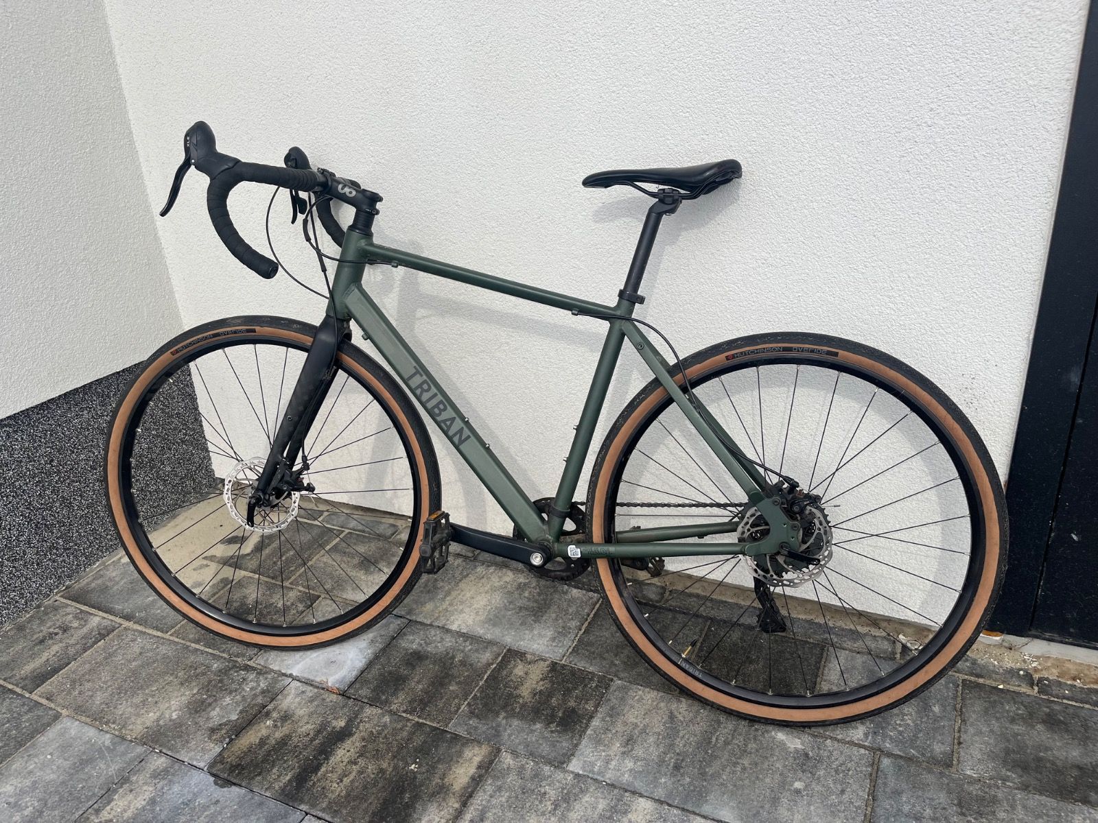 велосипед гравийный triban grvl 120 gravel