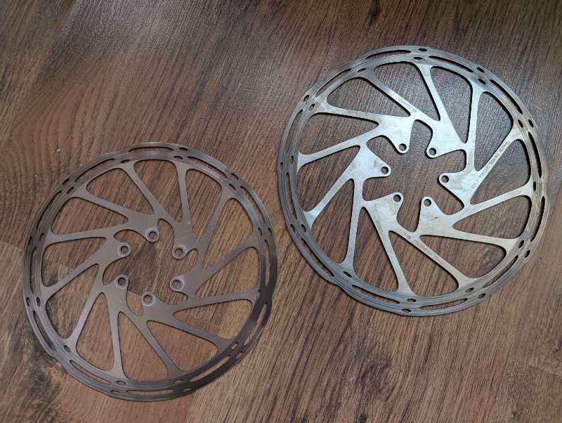 Роторы Sram Centerline Rounded 200/180мм 6 болтов