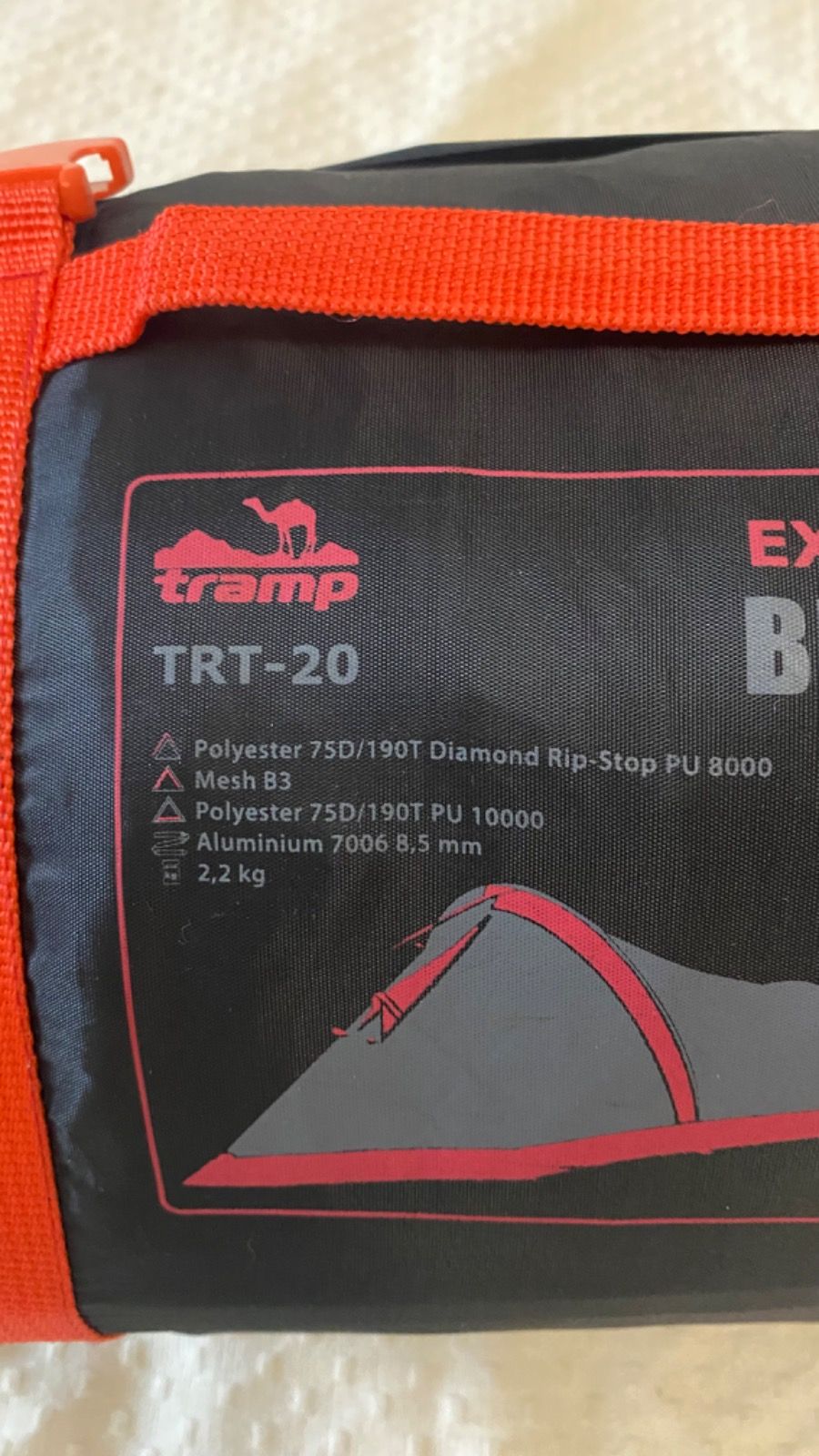 палатка tramp bike 2v2