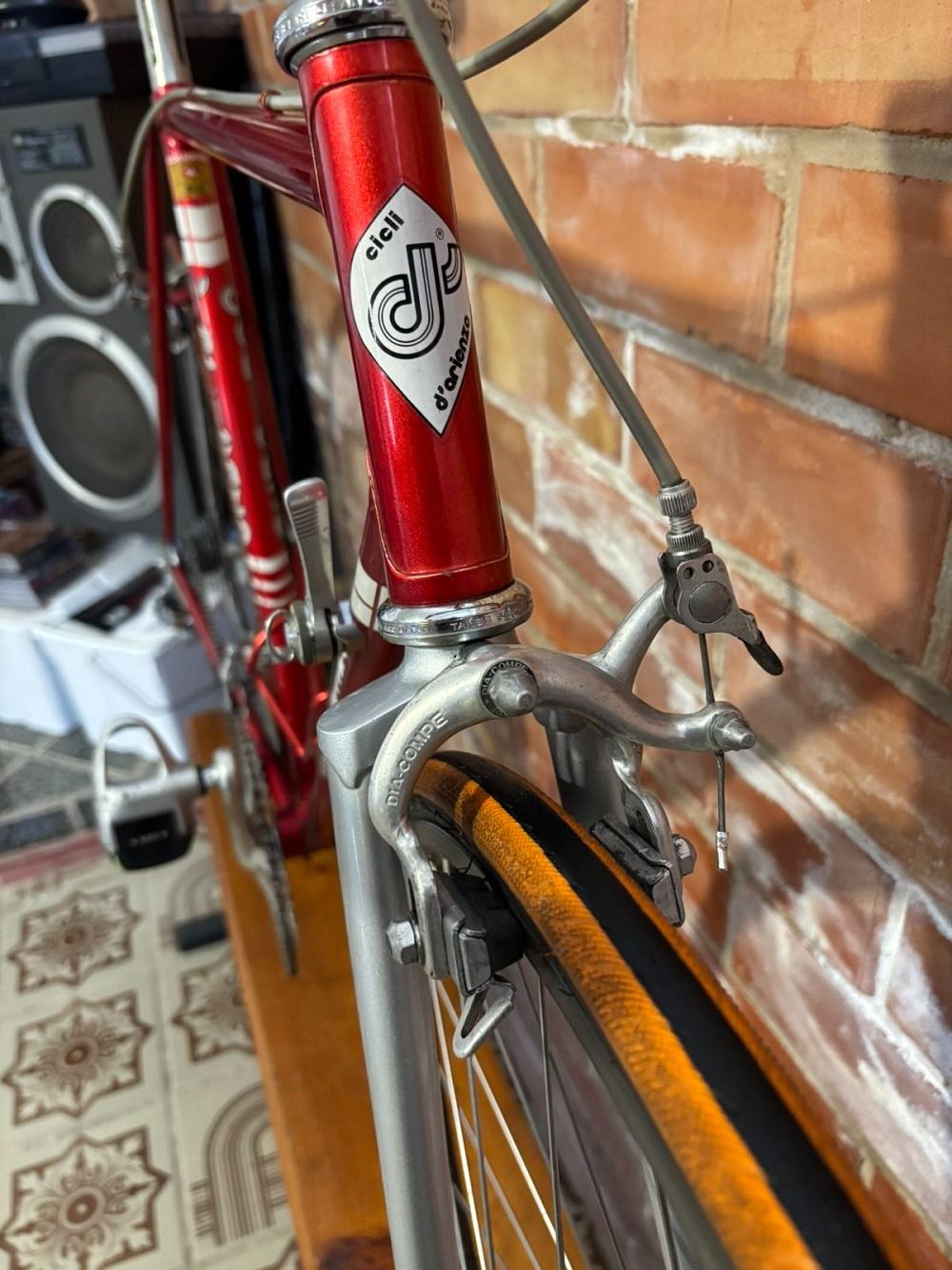 Шоссейный велосипед  CICLI D'ARIENZO Made in Italy 1986г. Рама: размер 54 (Columbus)