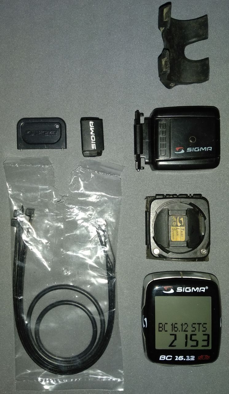 Велокомпьютер Sigma BC 16.12 беспроводной