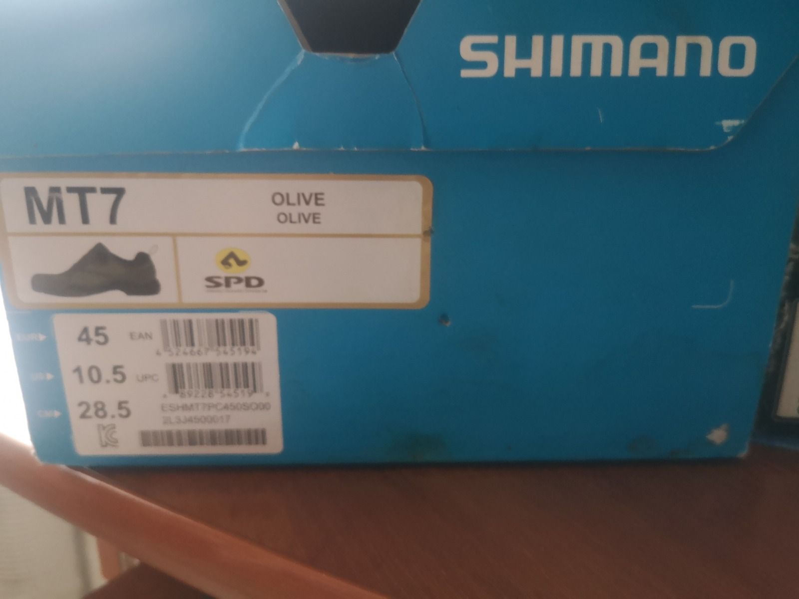 Велотуфли мтб Shimano mt7