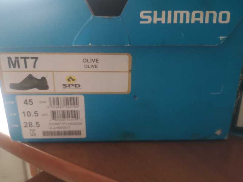 Велотуфли мтб Shimano mt7