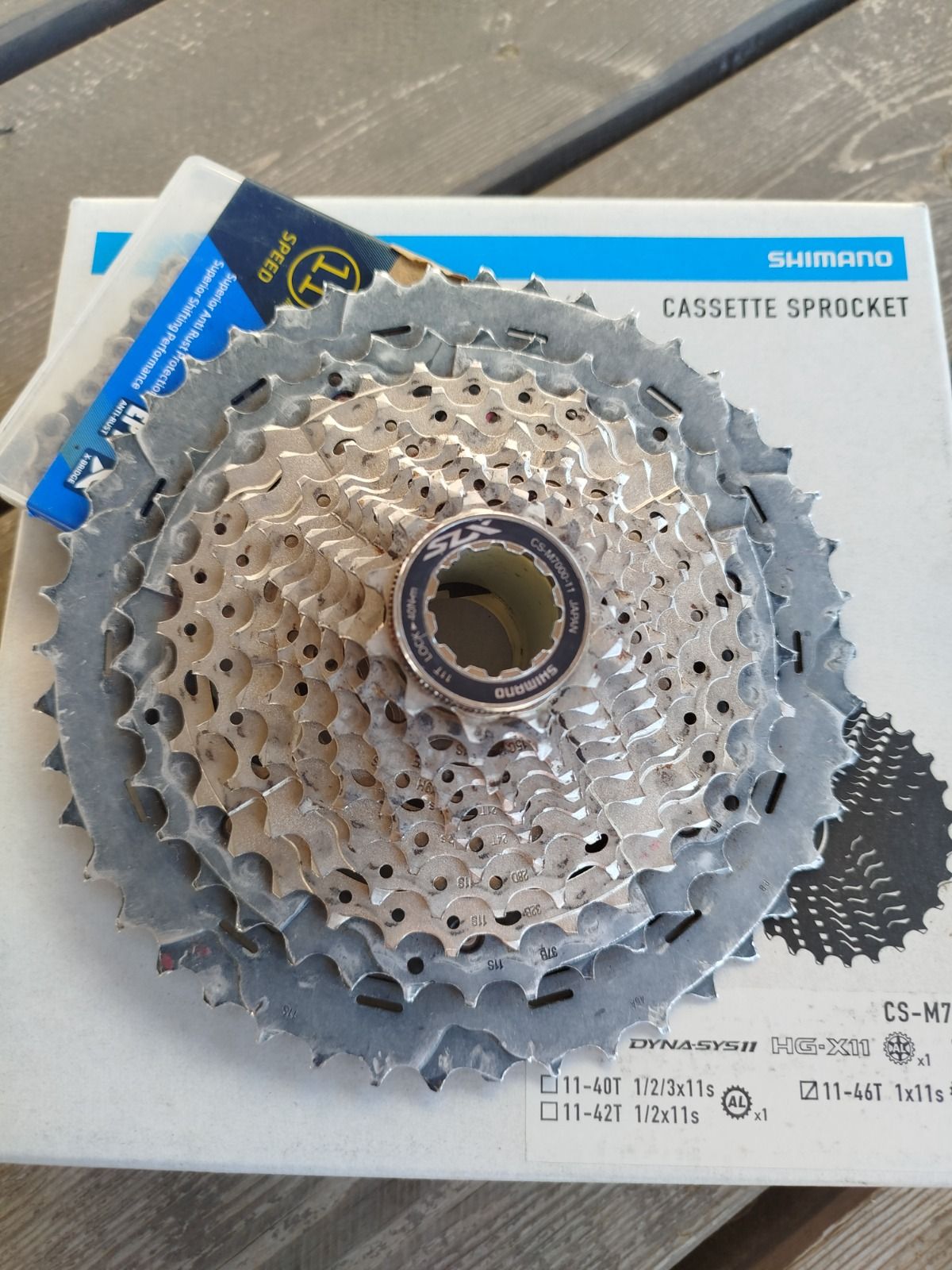 Кассета Shimano slx7000 11-46