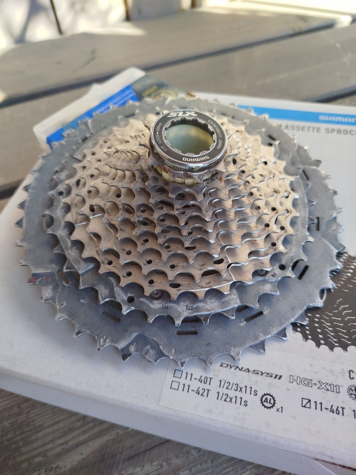 Кассета Shimano slx7000 11-46