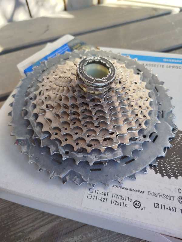 Кассета Shimano slx7000 11-46