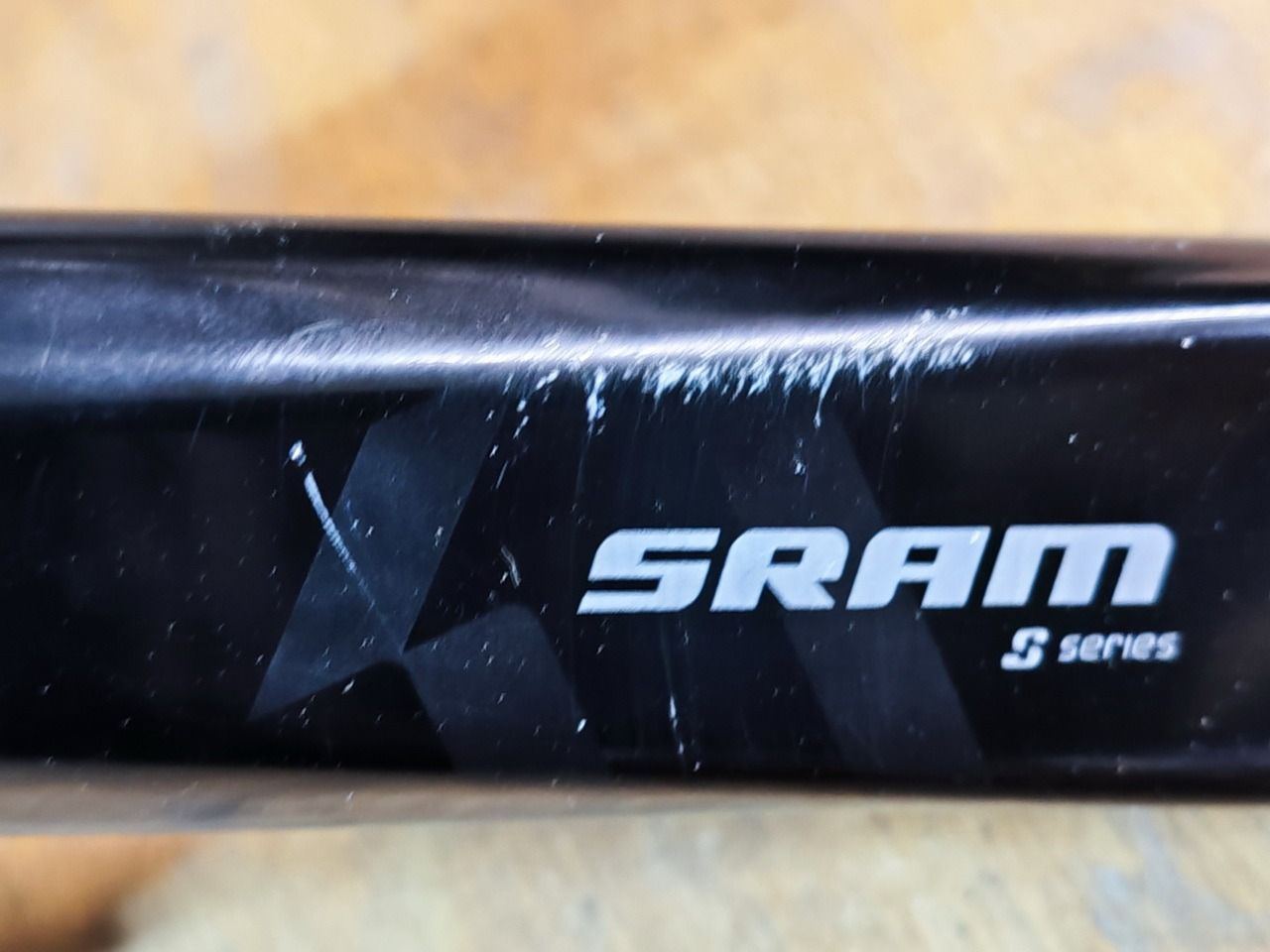 Шатуны Sram 110 BCD 5 лап 24 мм вал, состояние на фото