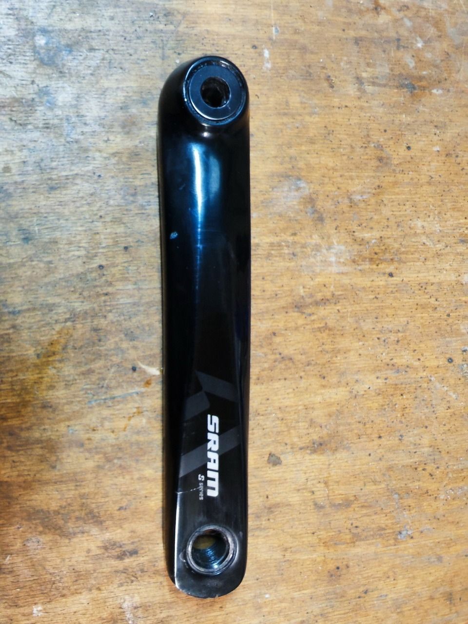 Шатуны Sram 110 BCD 5 лап 24 мм вал, состояние на фото