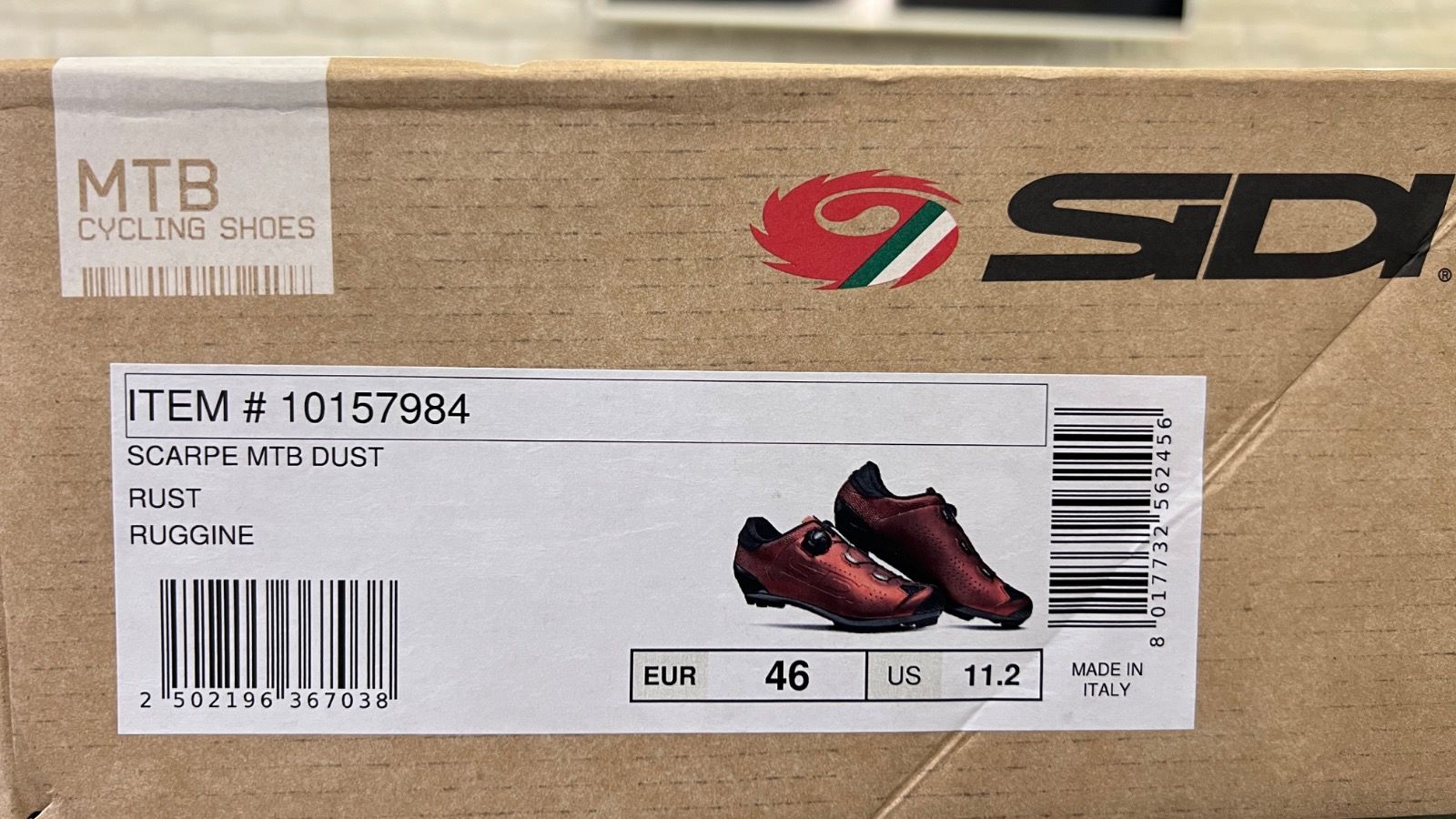 Контакты SIDI dust 46 р 28,7 см