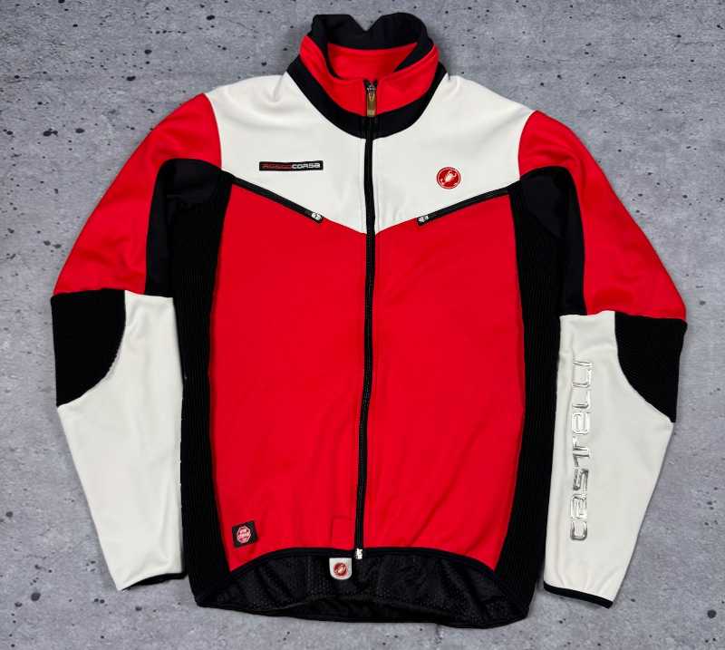 Велокуртка Castelli Windstopper Rossocorsa ориг