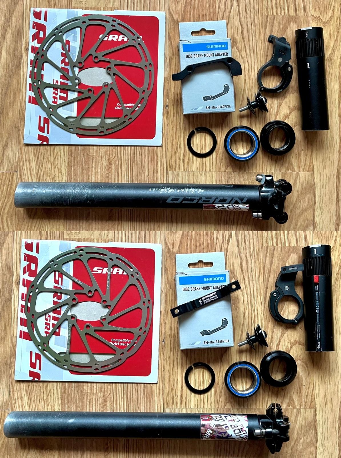 Руль, ротор, тормозные ручки, рулевые, подседел