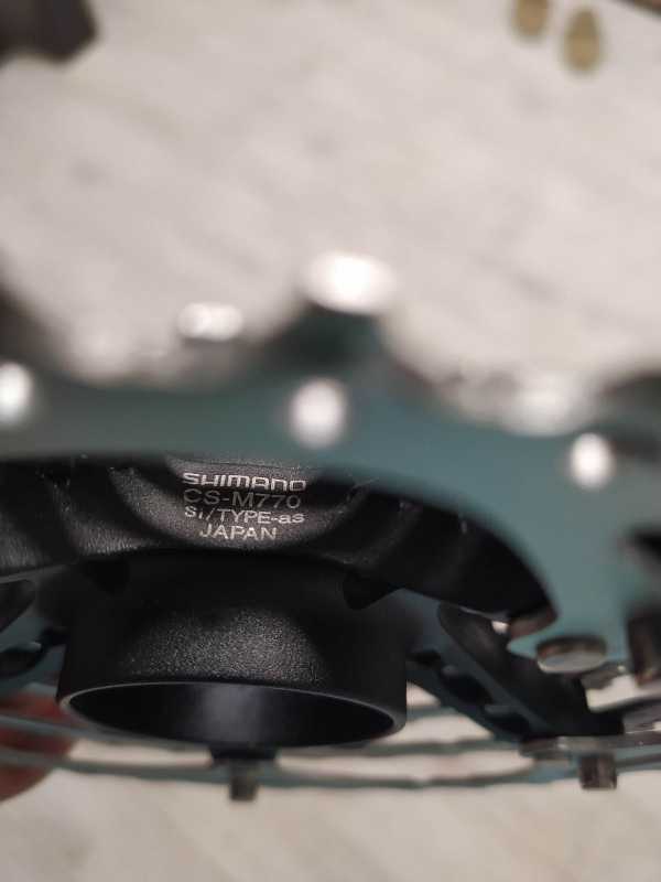 Кассета Shimano XT CS-M770 9 скоростей 11-34T