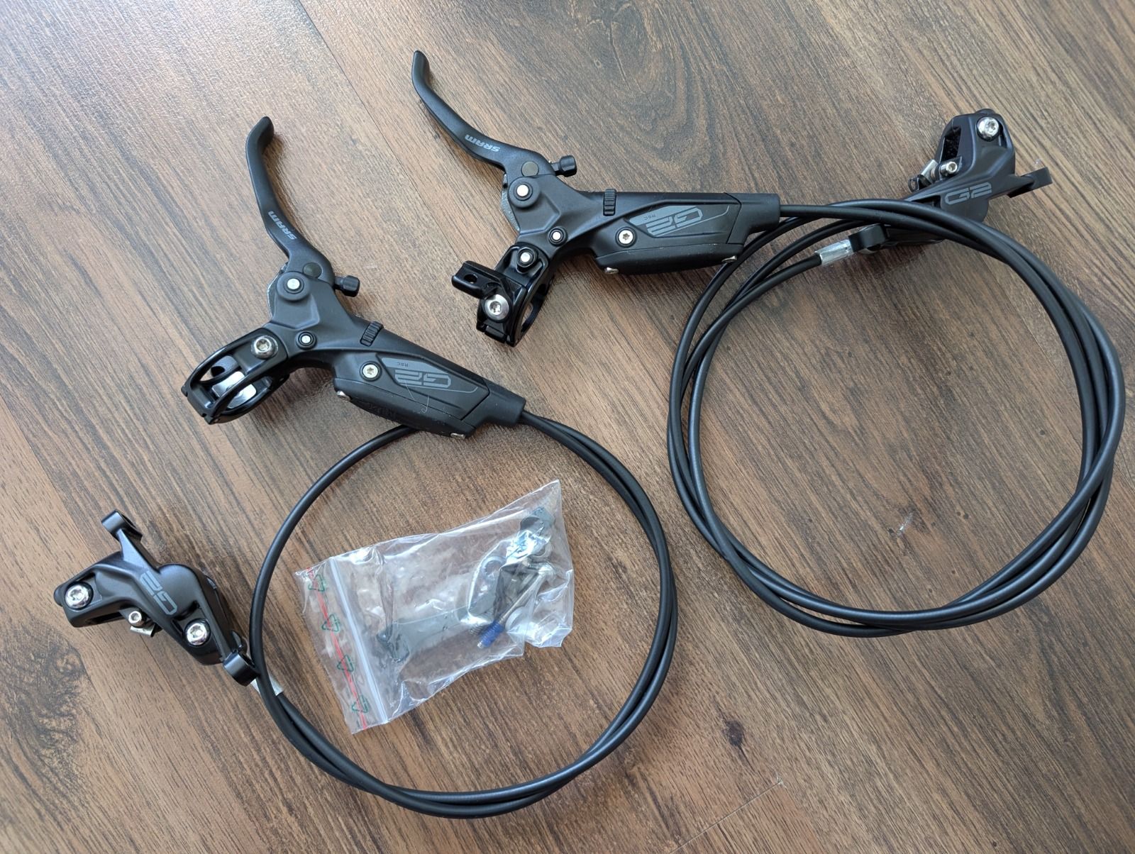 Комплект тормозов Sram G2 RSC 153/84см в идеале
