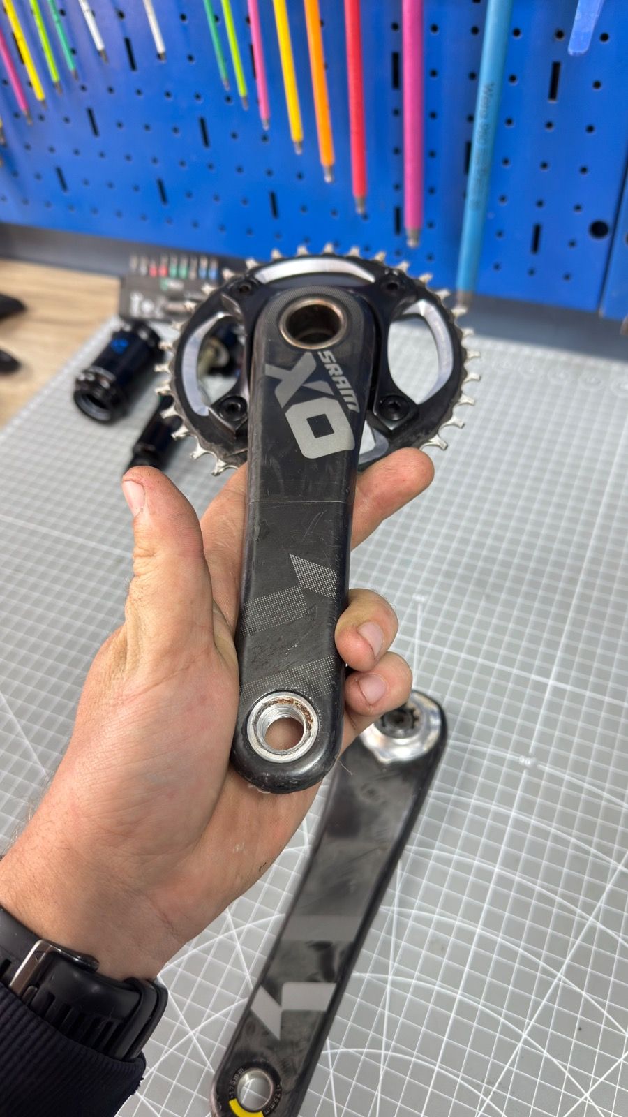 Карбоновые шатуны SRAM X0