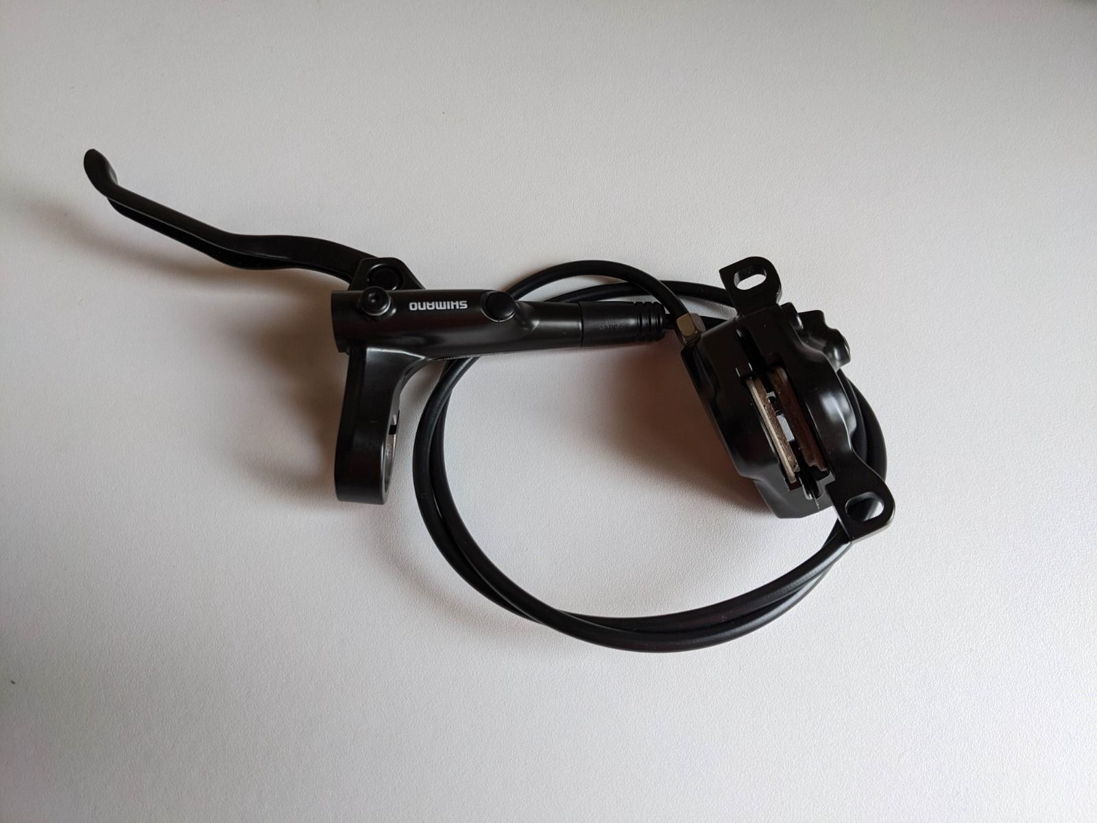 Гидравлические тормоза, роторы Shimano CenterLock состояние новых