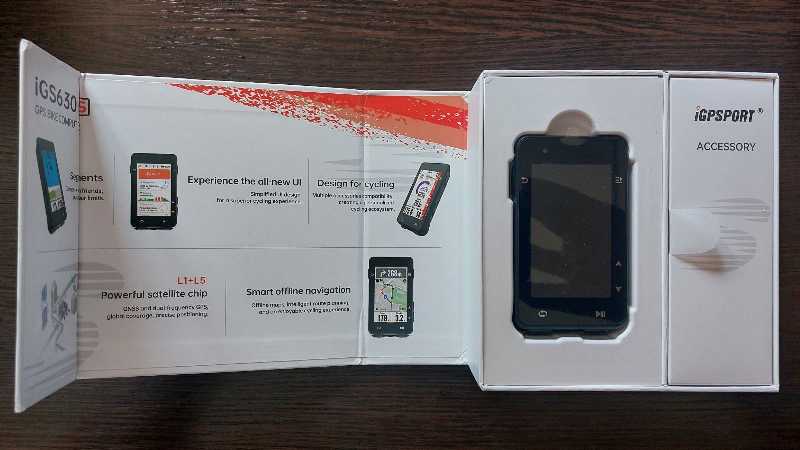 Велокомпьютер iGPSPORT iGS630S (Новый)