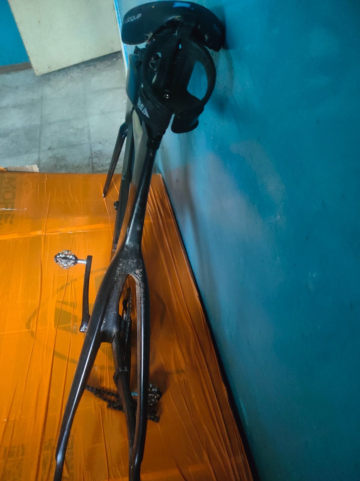 Карбоновая рама трековый фреймсет