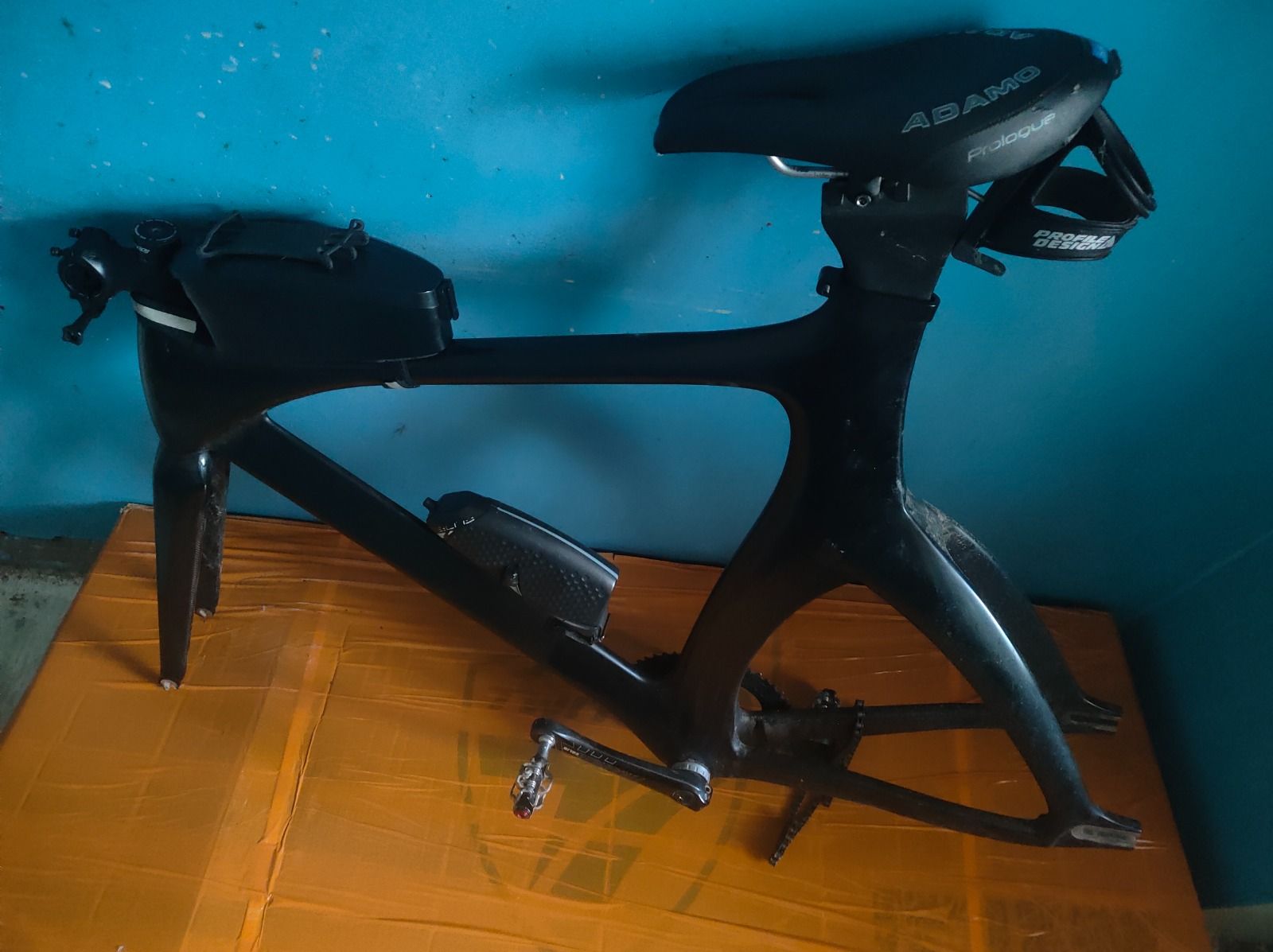 Карбоновая рама трековый фреймсет