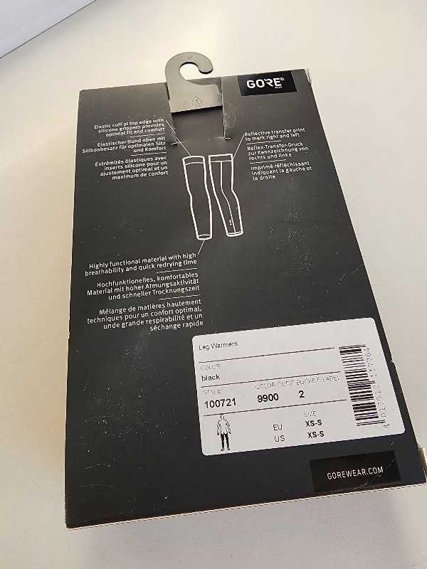 Ногова GORE Wear Leg Warmers - новые.