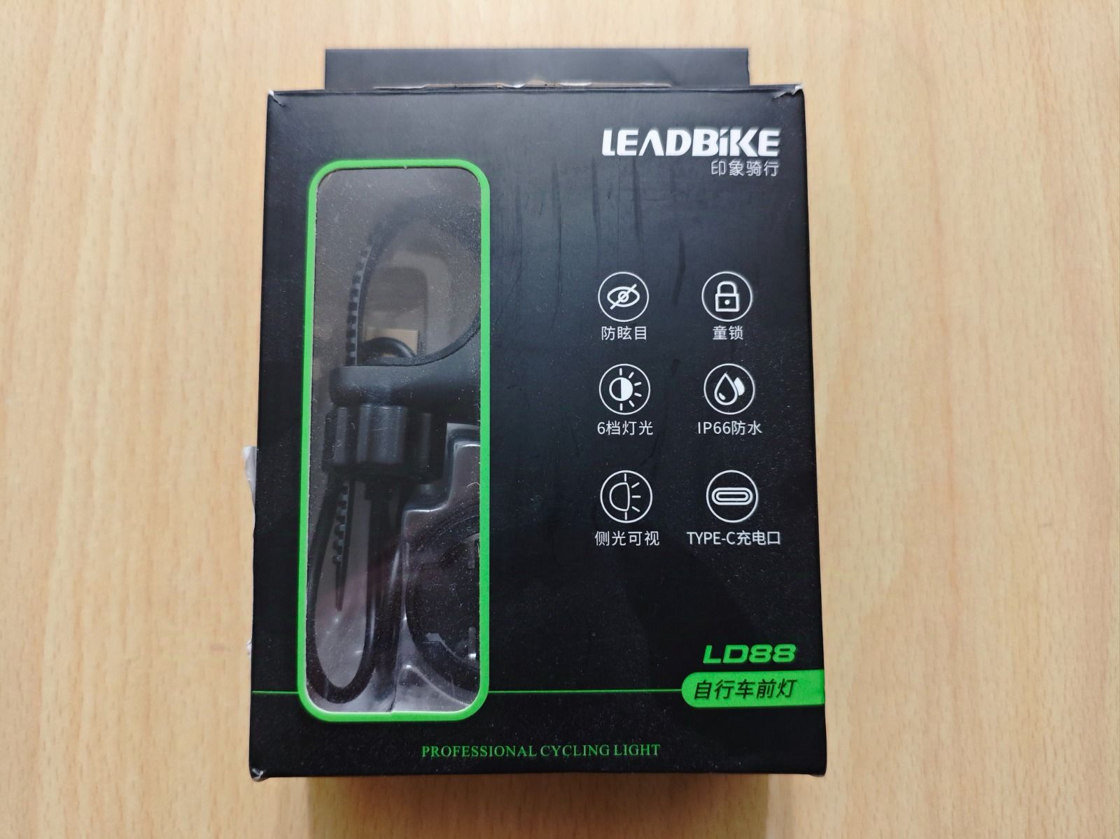 Велофара Leadbike 400Lumen новая