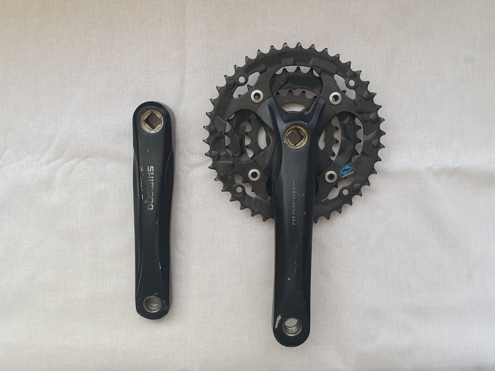 Шатуны shimano со звёздами
