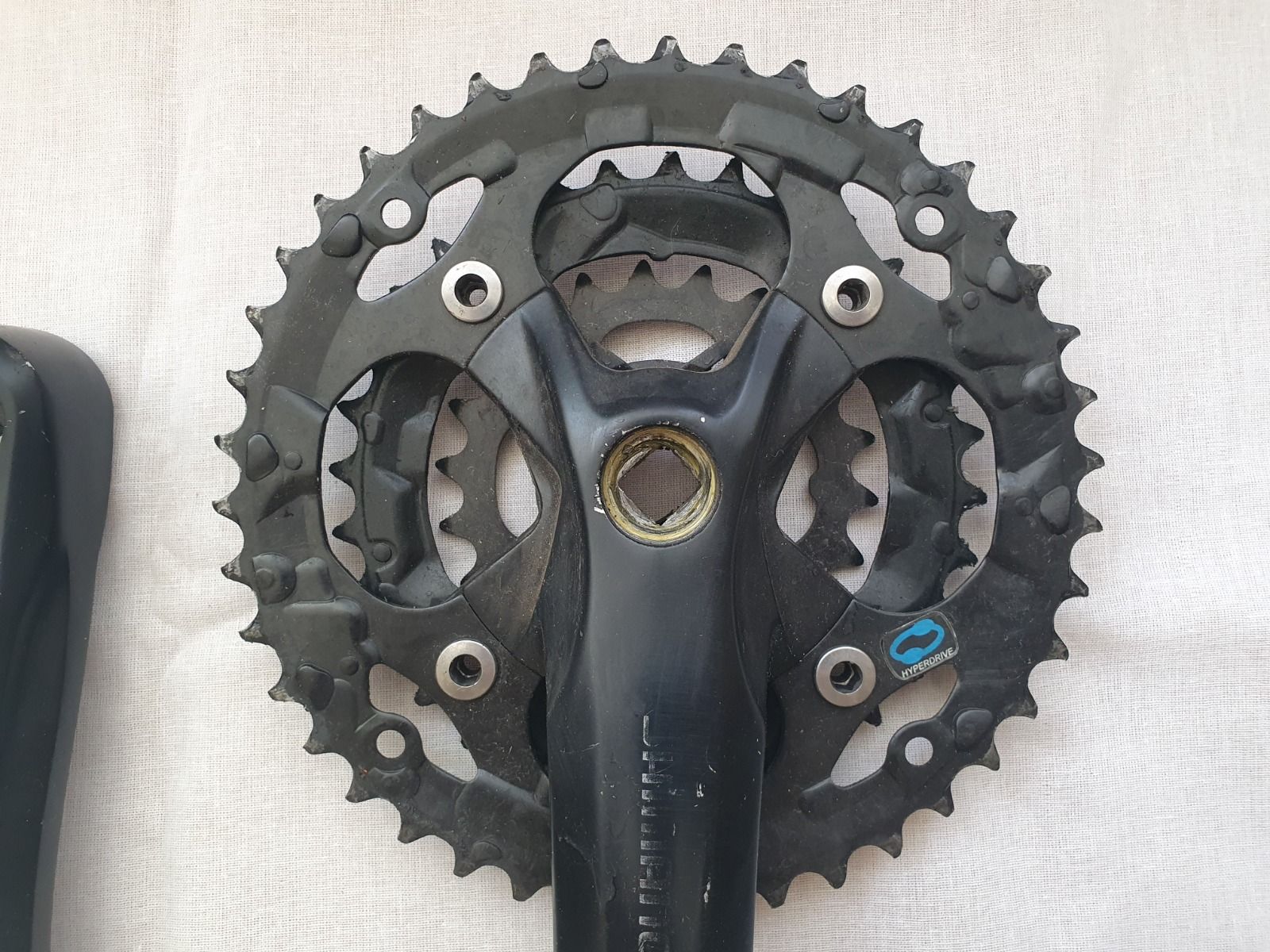 Шатуны shimano со звёздами