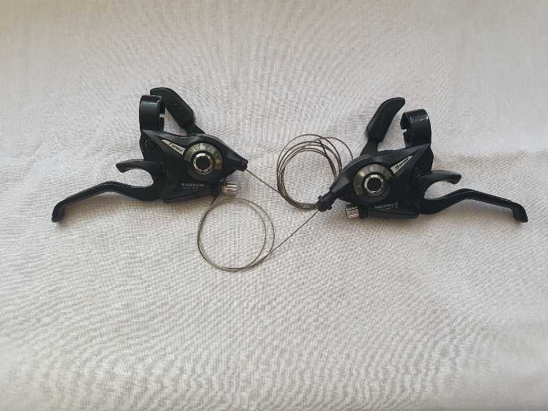 манетки shimano 3х7