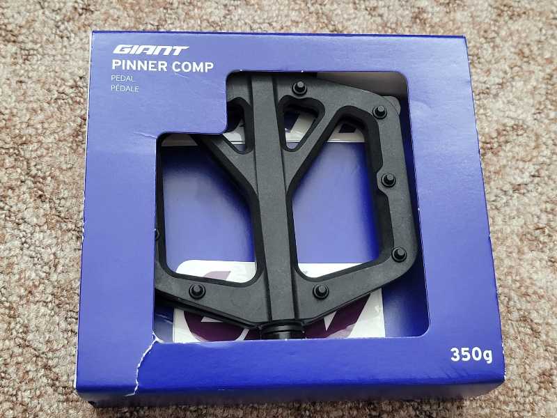 Новые педали Giant Pinner Comp